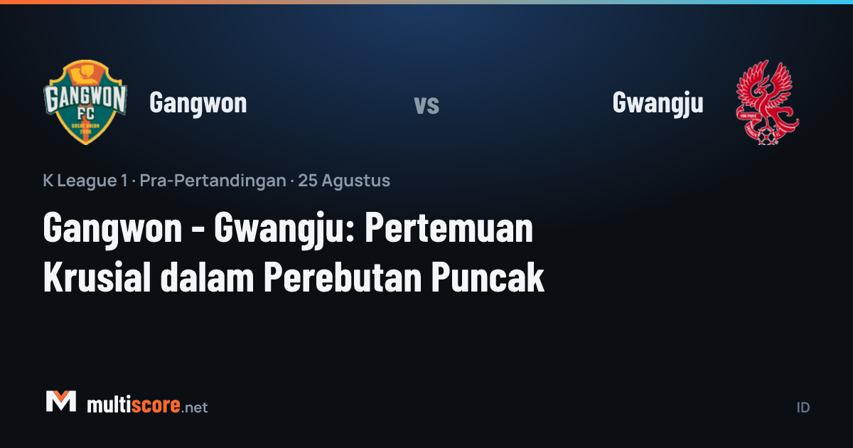 Gangwon - Gwangju