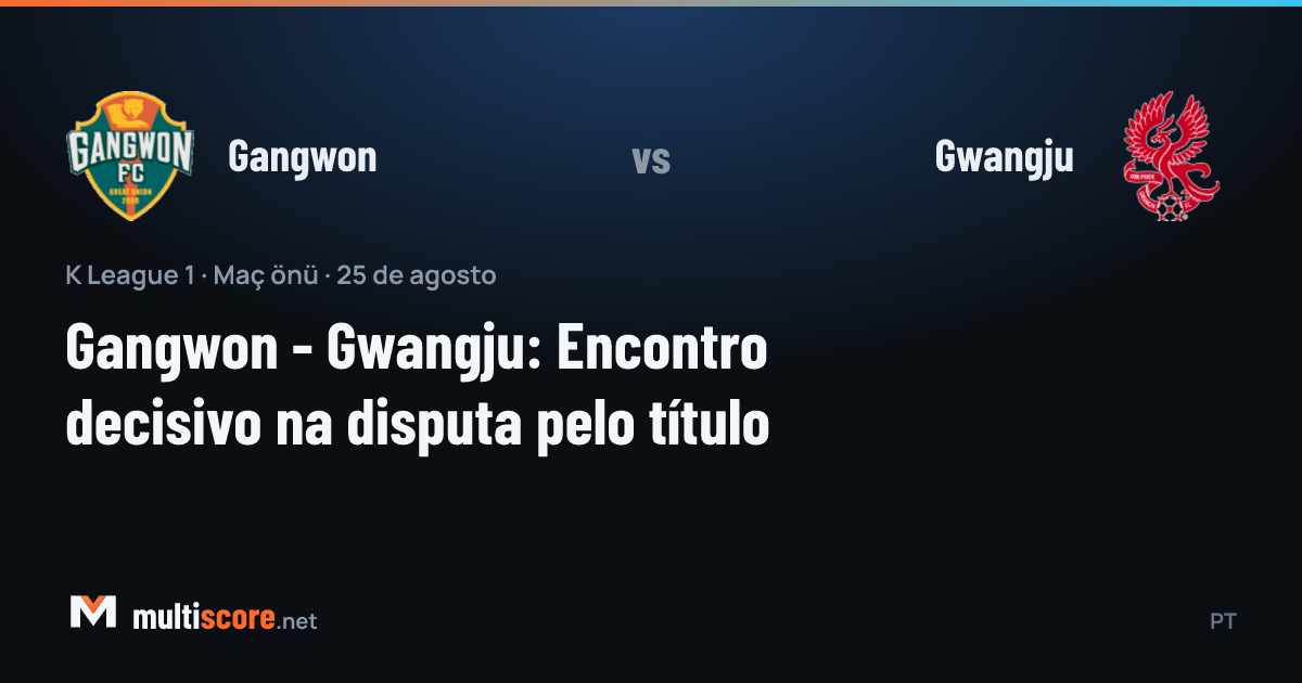 Gangwon - Gwangju