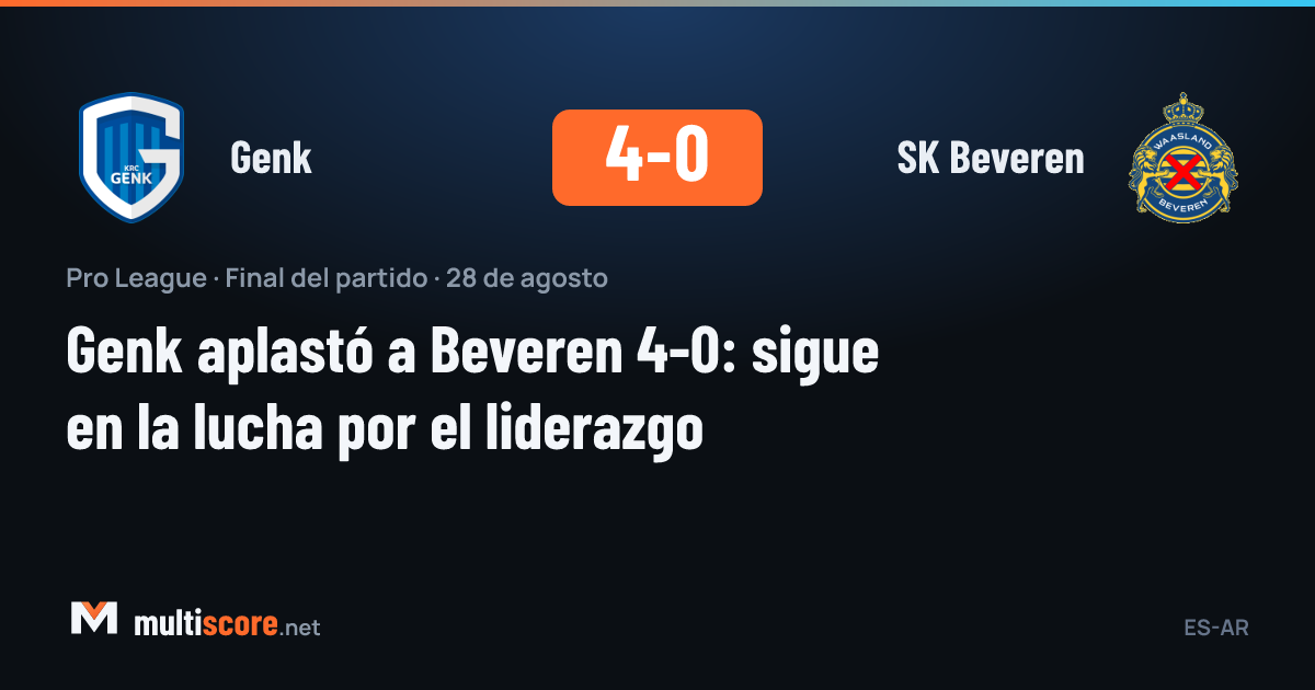 Genk - SK Beveren