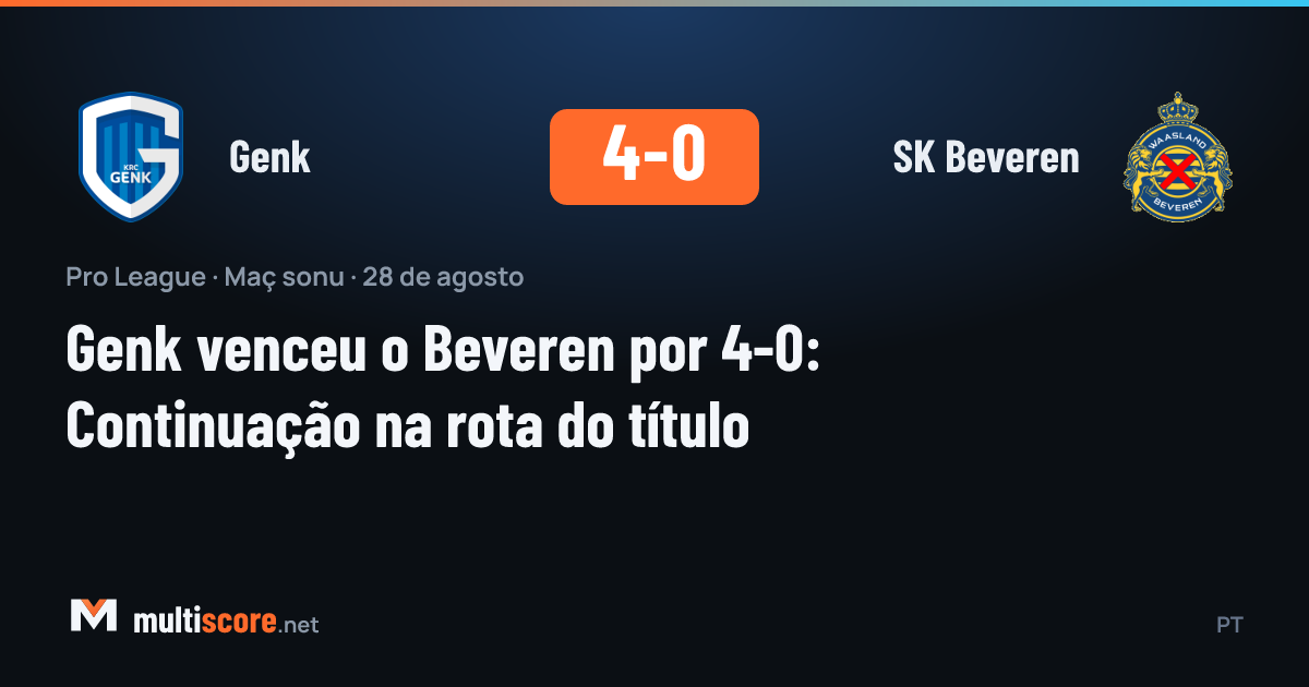 Genk - SK Beveren