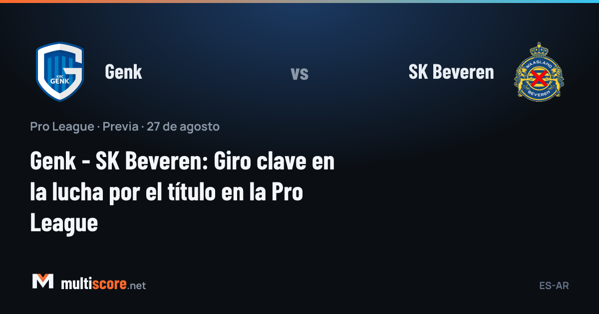 Genk - SK Beveren