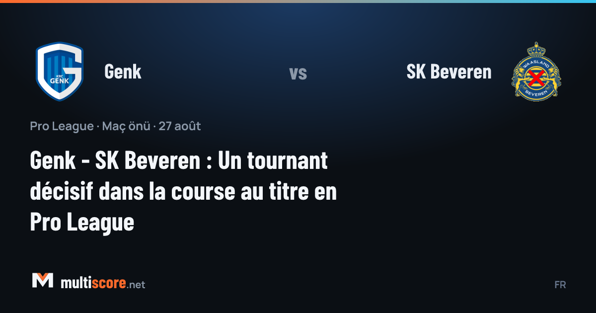 Genk - SK Beveren
