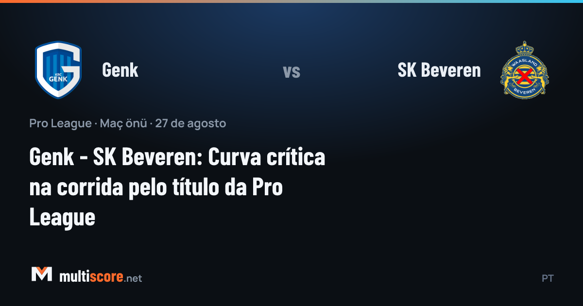 Genk - SK Beveren