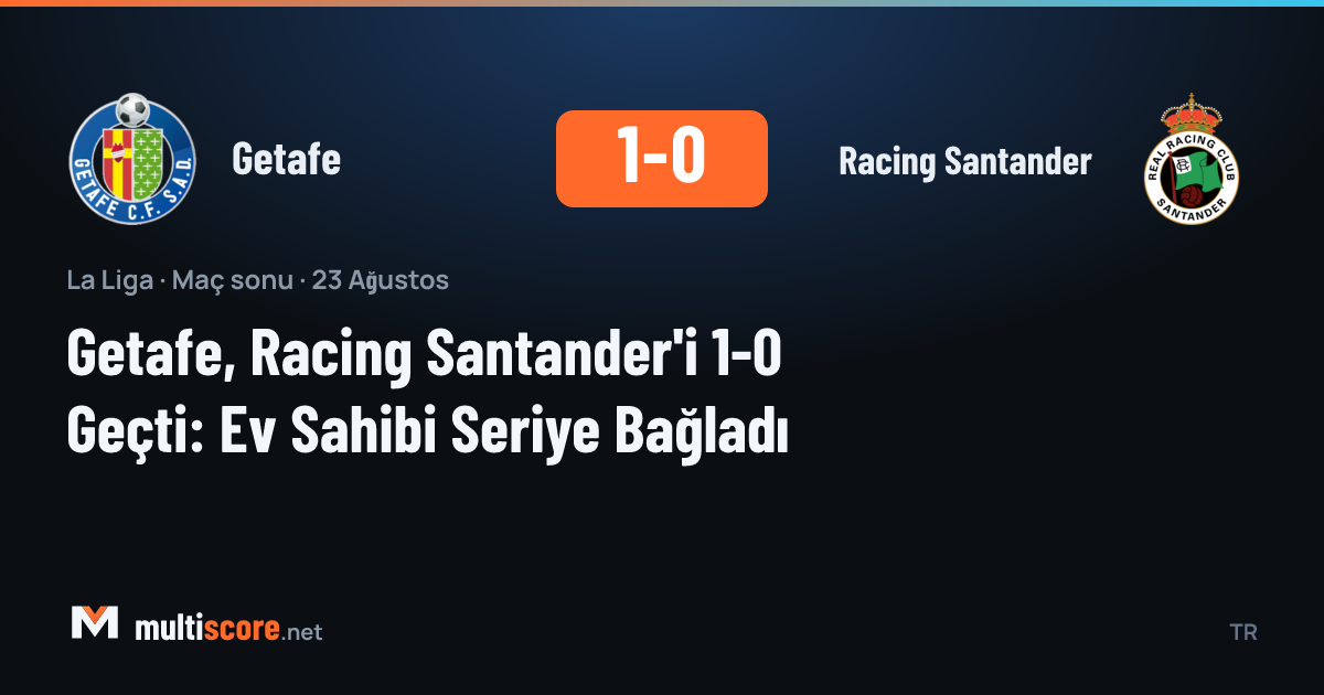 Getafe - Racing Santander
