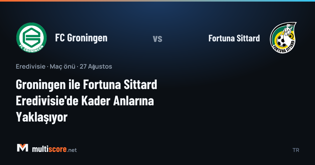 FC Groningen - Fortuna Sittard