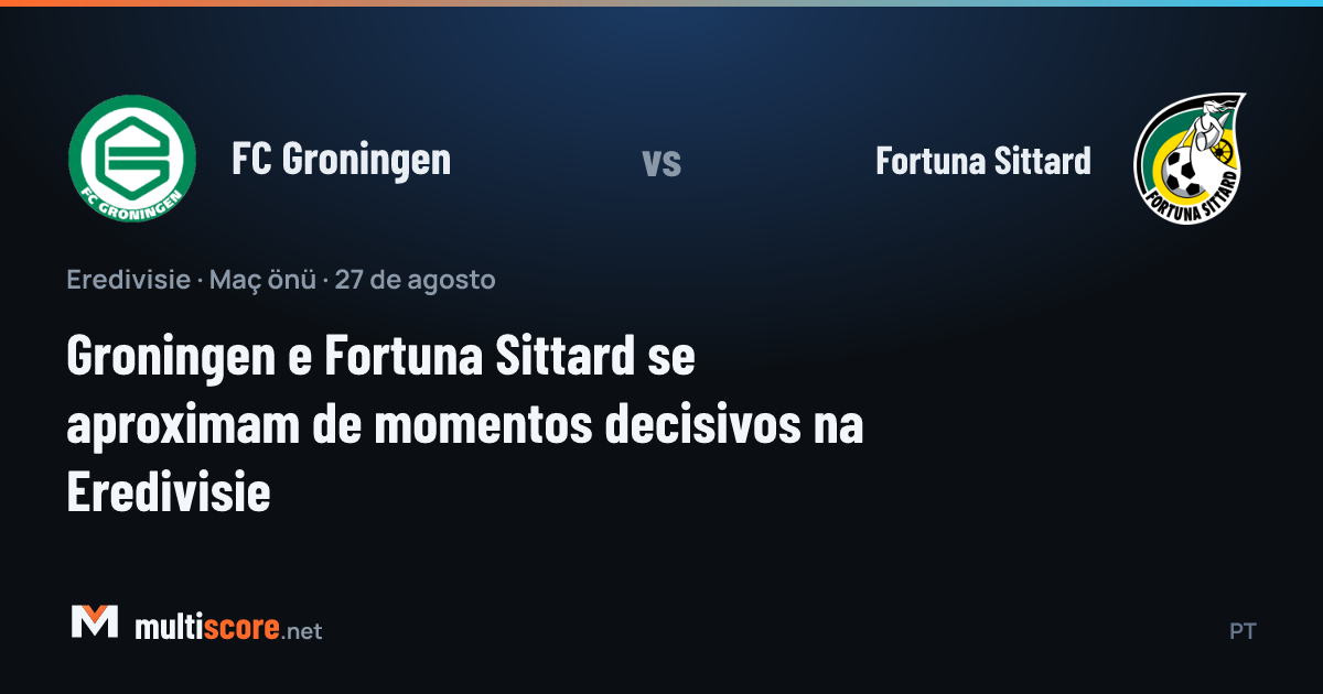 FC Groningen - Fortuna Sittard