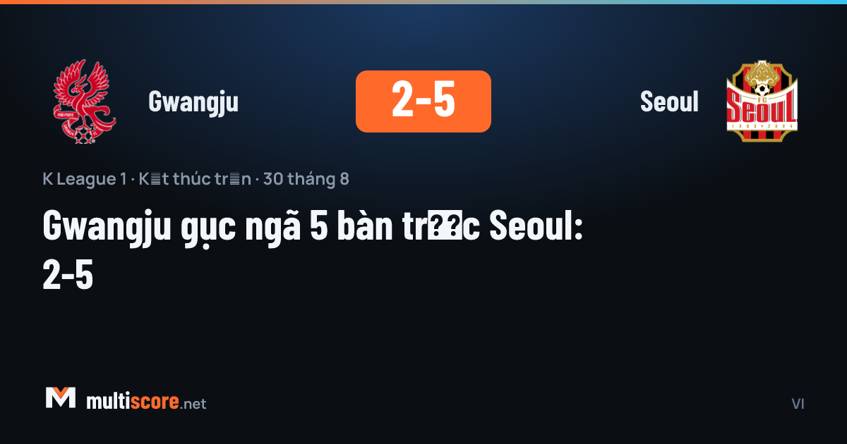 K League 1'de Gwangju ile Seoul arasında oynanan maçın kareleri