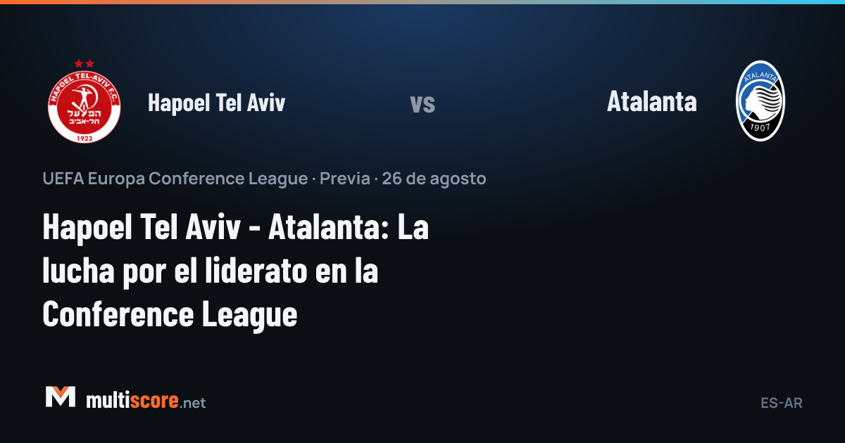 Hapoel Tel Aviv - Atalanta