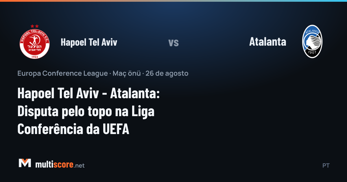 Hapoel Tel Aviv - Atalanta
