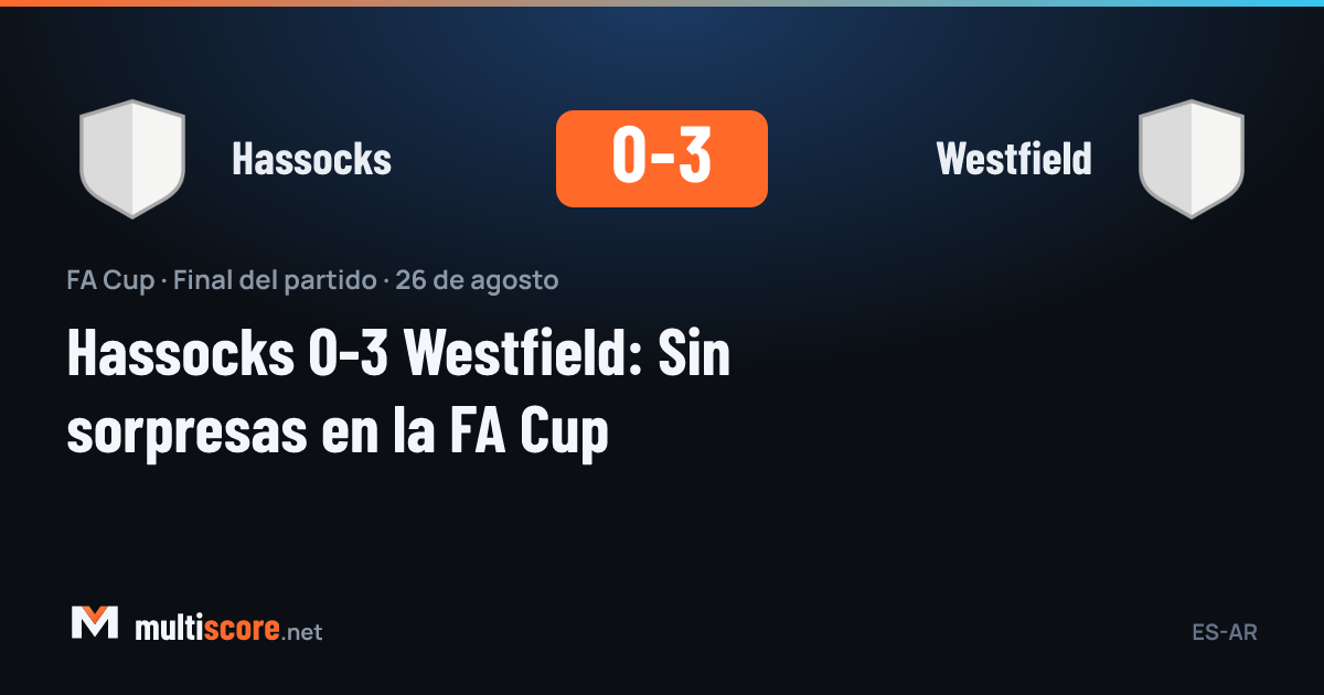 Hassocks ve Westfield arasındaki FA Cup maçından bir görünüm