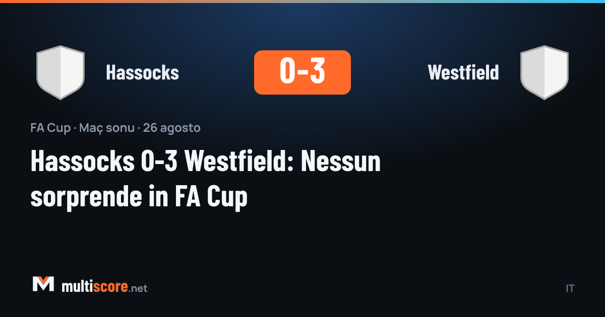 Hassocks ve Westfield arasındaki FA Cup maçından bir görünüm