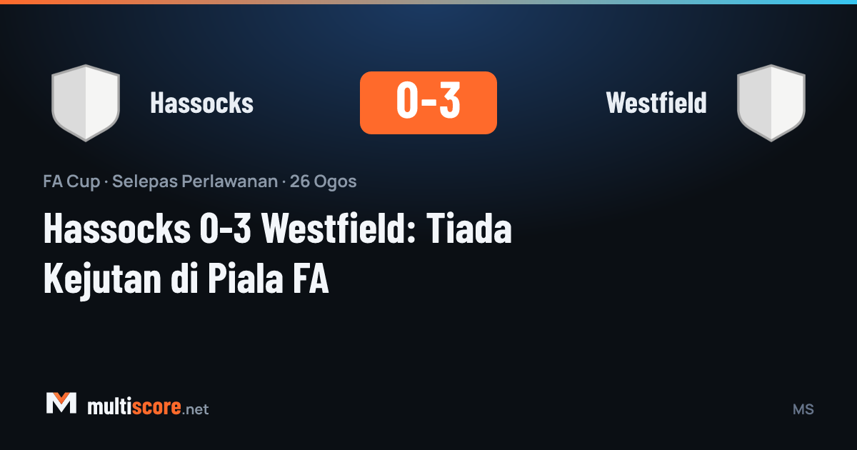 Hassocks ve Westfield arasındaki FA Cup maçından bir görünüm