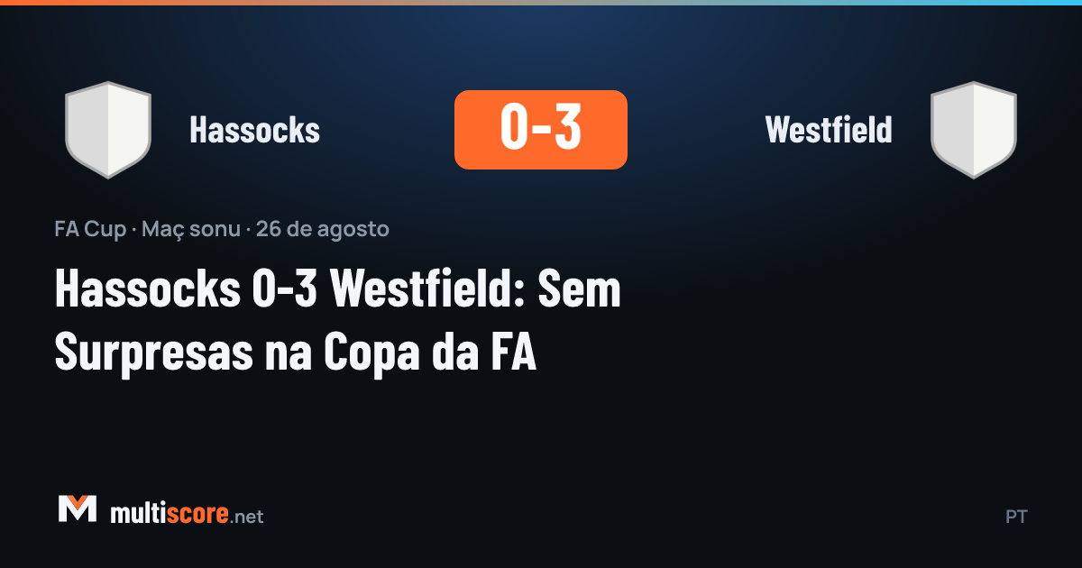 Hassocks ve Westfield arasındaki FA Cup maçından bir görünüm