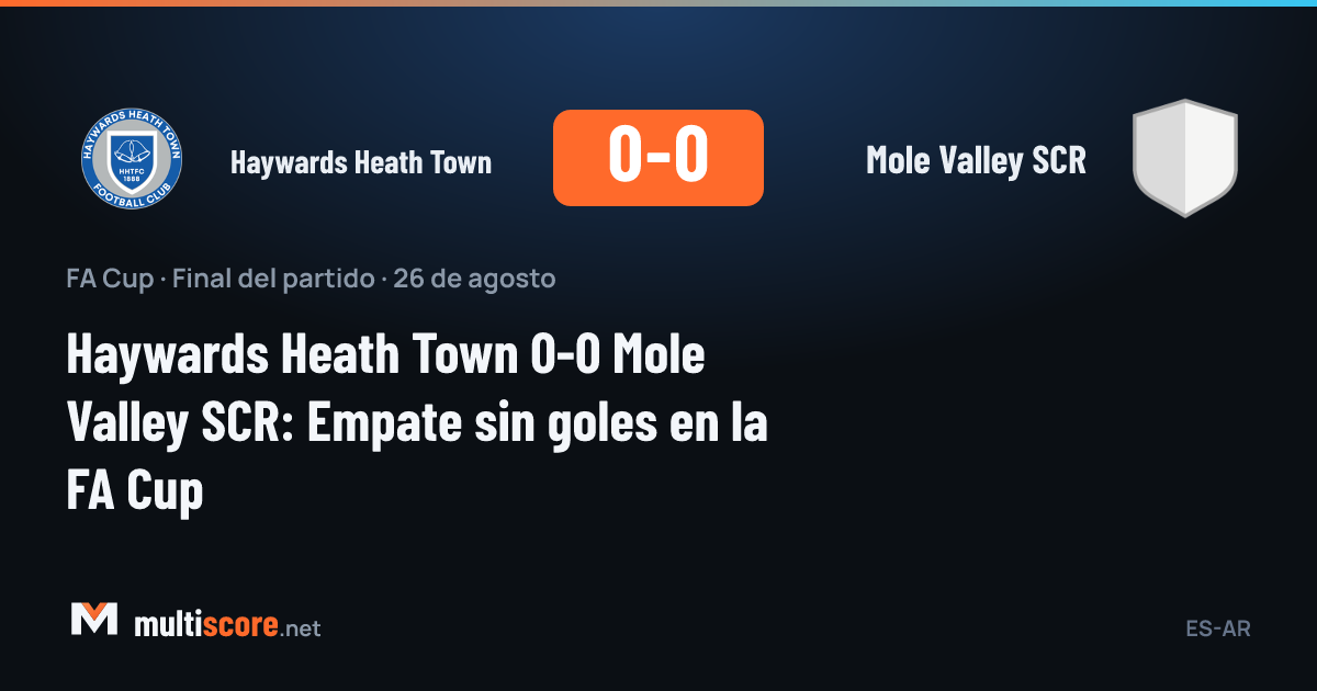 Haywards Heath Town ve Mole Valley SCR futbolcuları FA Cup maçında mücadele ediyor
