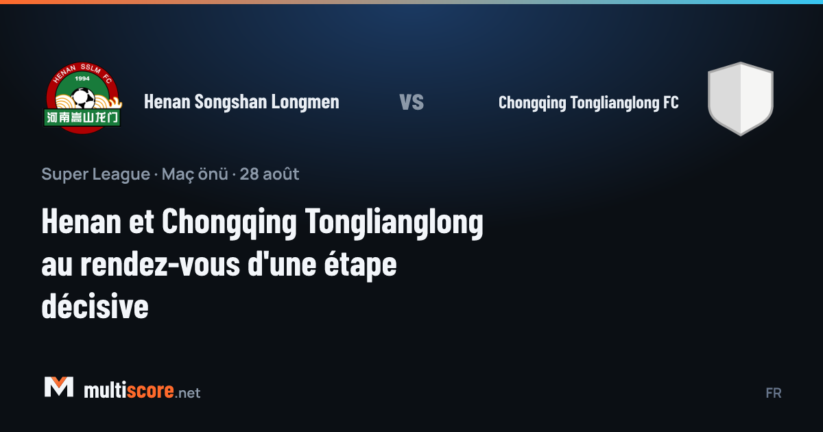 Henan Songshan Longmen ile Chongqing Tonglianglong FC arasındaki Super League maçı öncesi stadyum görüntüsü