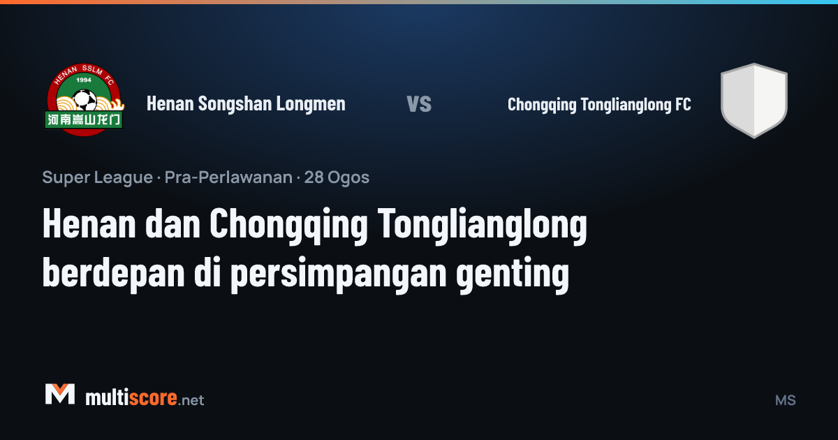 Henan Songshan Longmen ile Chongqing Tonglianglong FC arasındaki Super League maçı öncesi stadyum görüntüsü