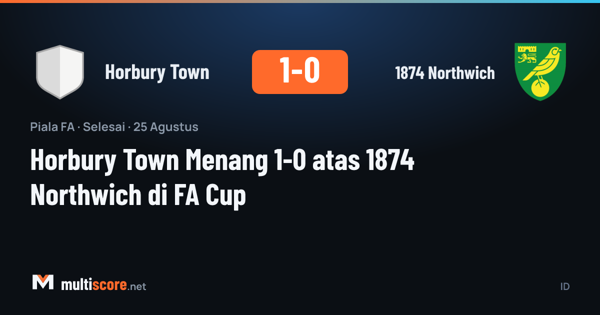 Horbury Town - 1874 Northwich