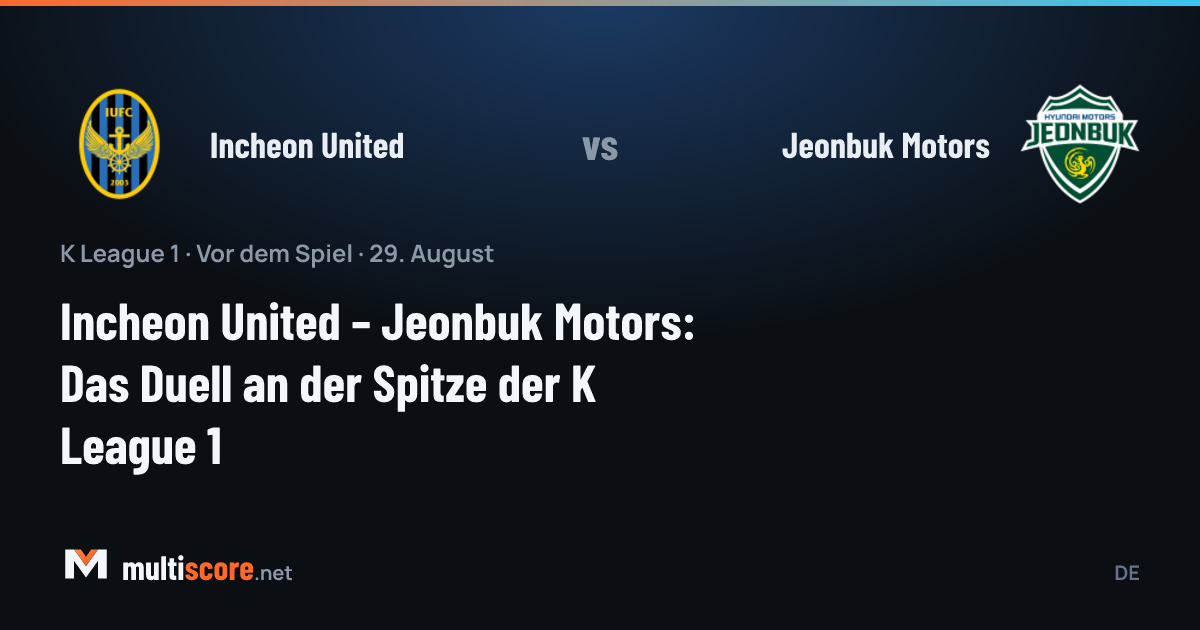 Incheon United ve Jeonbuk Motors futbolcuları K League 1 maçında