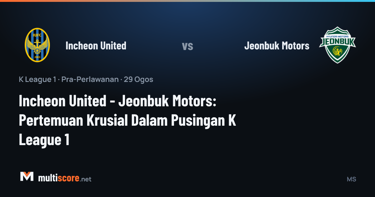 Incheon United ve Jeonbuk Motors futbolcuları K League 1 maçında