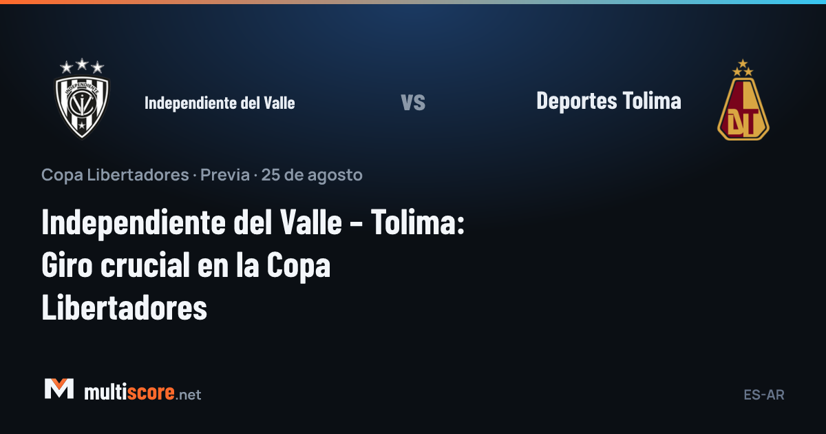 Independiente del Valle ve Deportes Tolima oyuncuları Copa Libertadores maçında