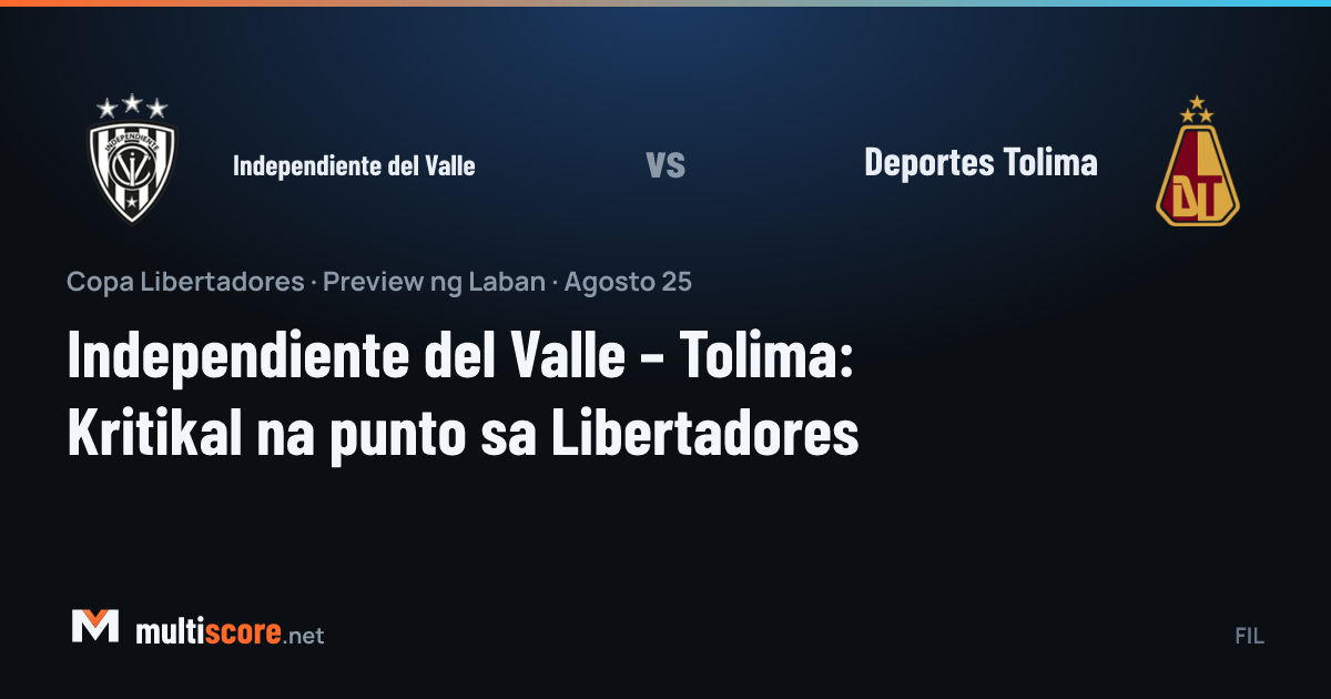 Independiente del Valle ve Deportes Tolima oyuncuları Copa Libertadores maçında