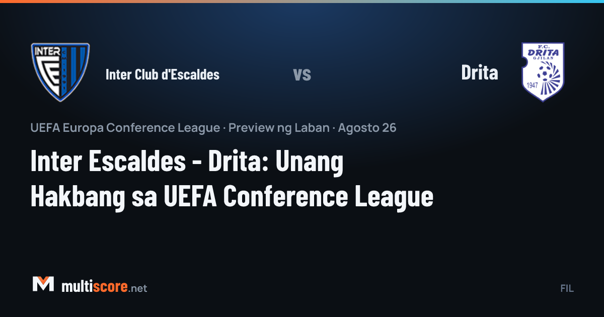 Inter Club d'Escaldes ve Drita futbolcuları maç öncesi sahada