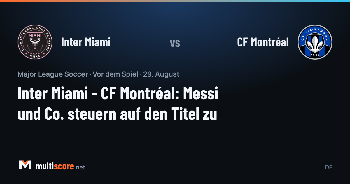 Inter Miami - CF Montréal