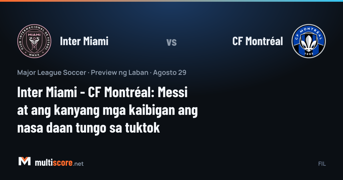 Inter Miami - CF Montréal