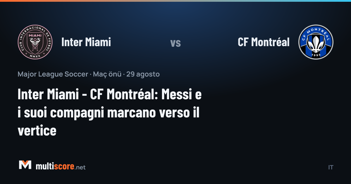 Inter Miami - CF Montréal