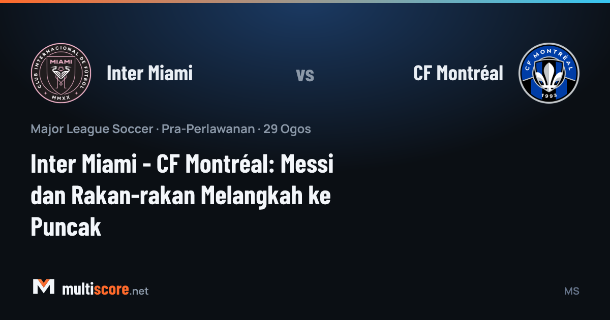 Inter Miami - CF Montréal