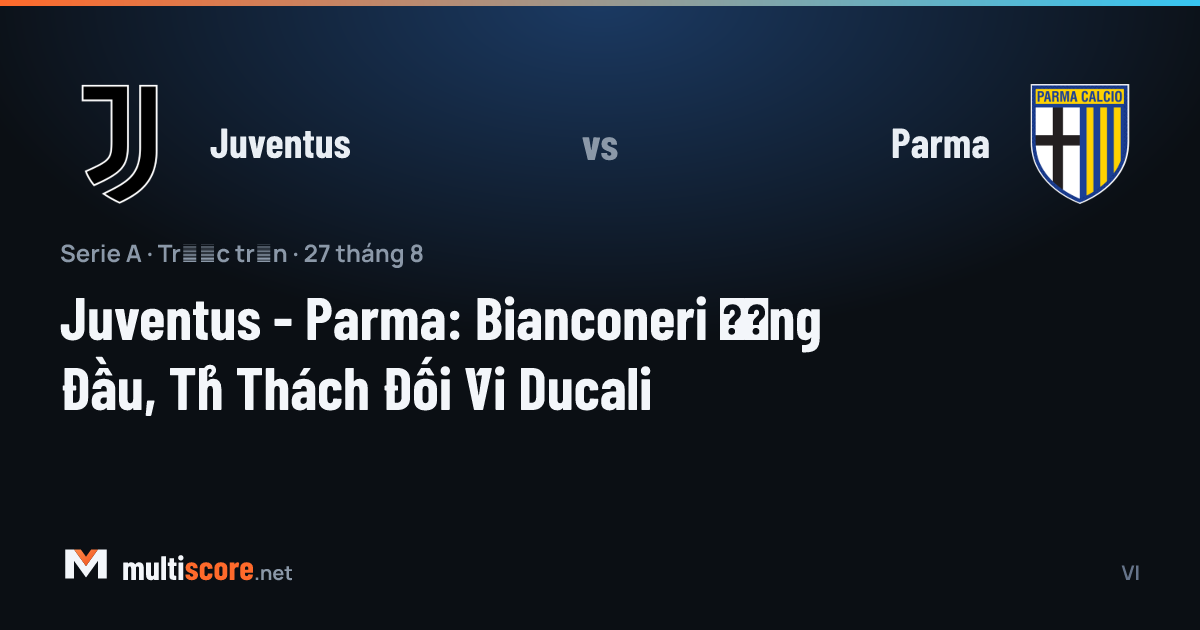 Juventus - Parma