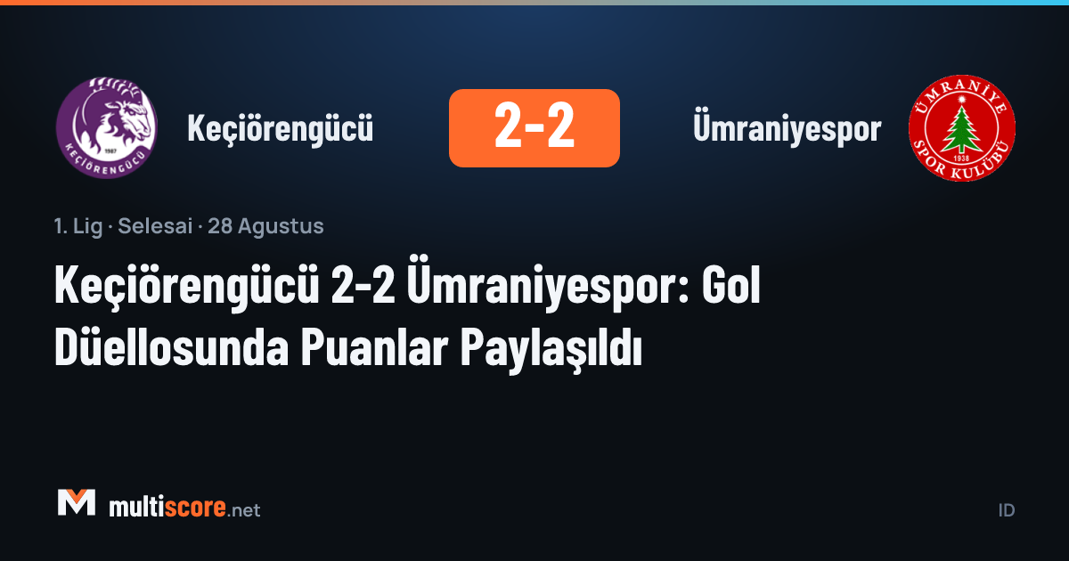 Keçiörengücü ve Ümraniyespor futbolcuları mücadele anında