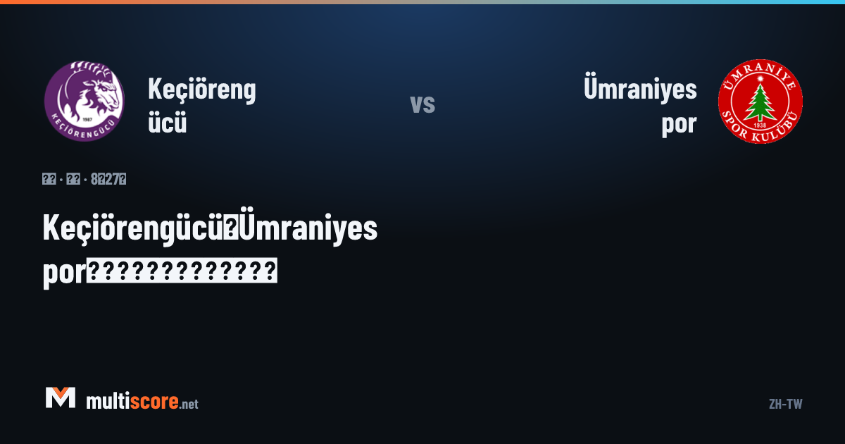 Keçiörengücü ve Ümraniyespor oyuncuları maç önü sahada