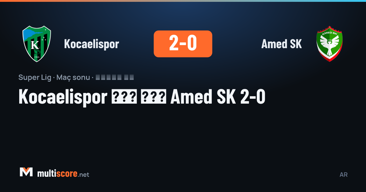 Kocaelispor ve Amed SK futbolcuları maç sırasında