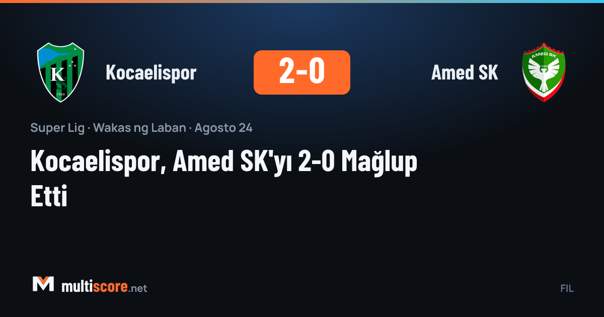 Kocaelispor ve Amed SK futbolcuları maç sırasında