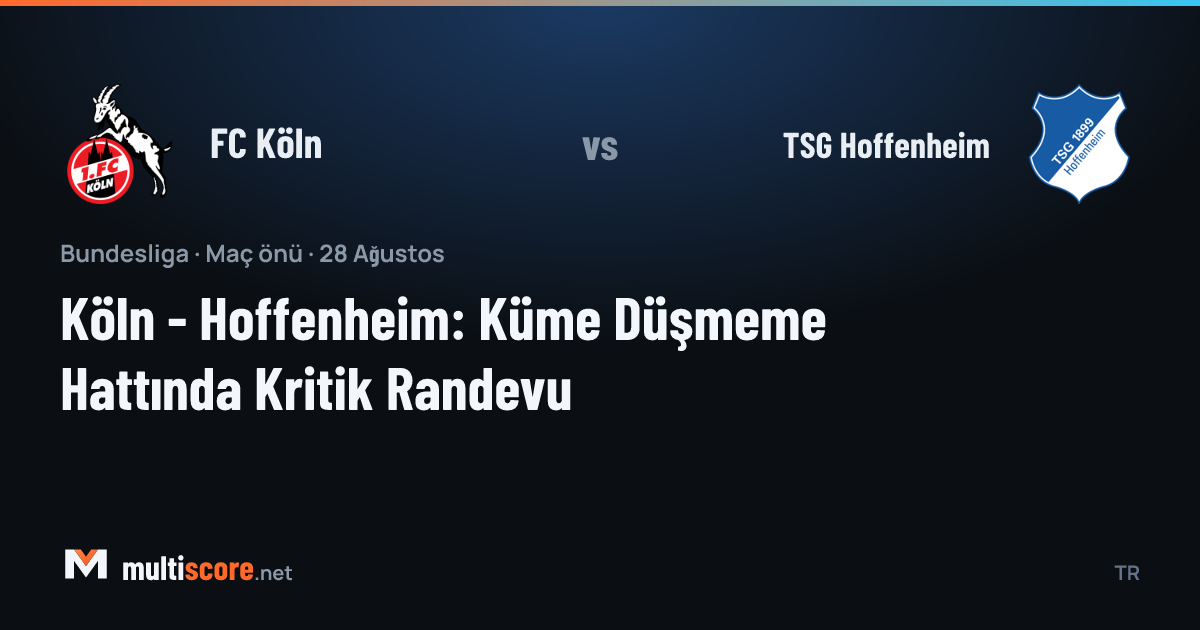 FC Köln - TSG Hoffenheim