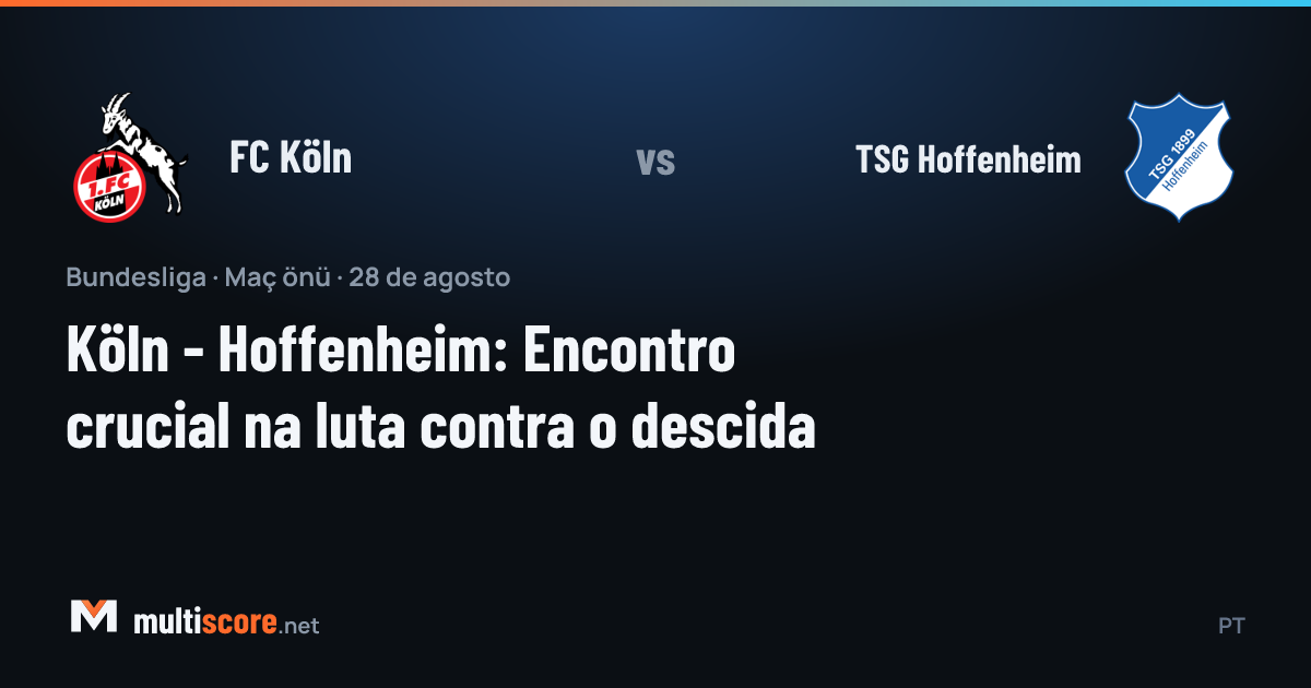 FC Köln - TSG Hoffenheim