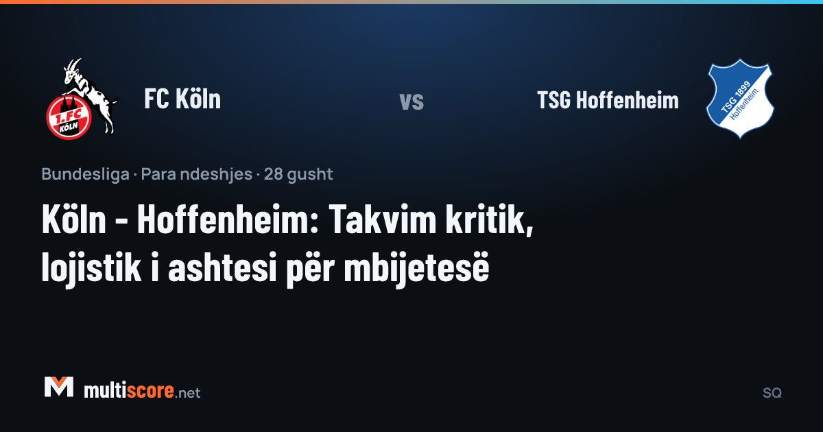 FC Köln - TSG Hoffenheim