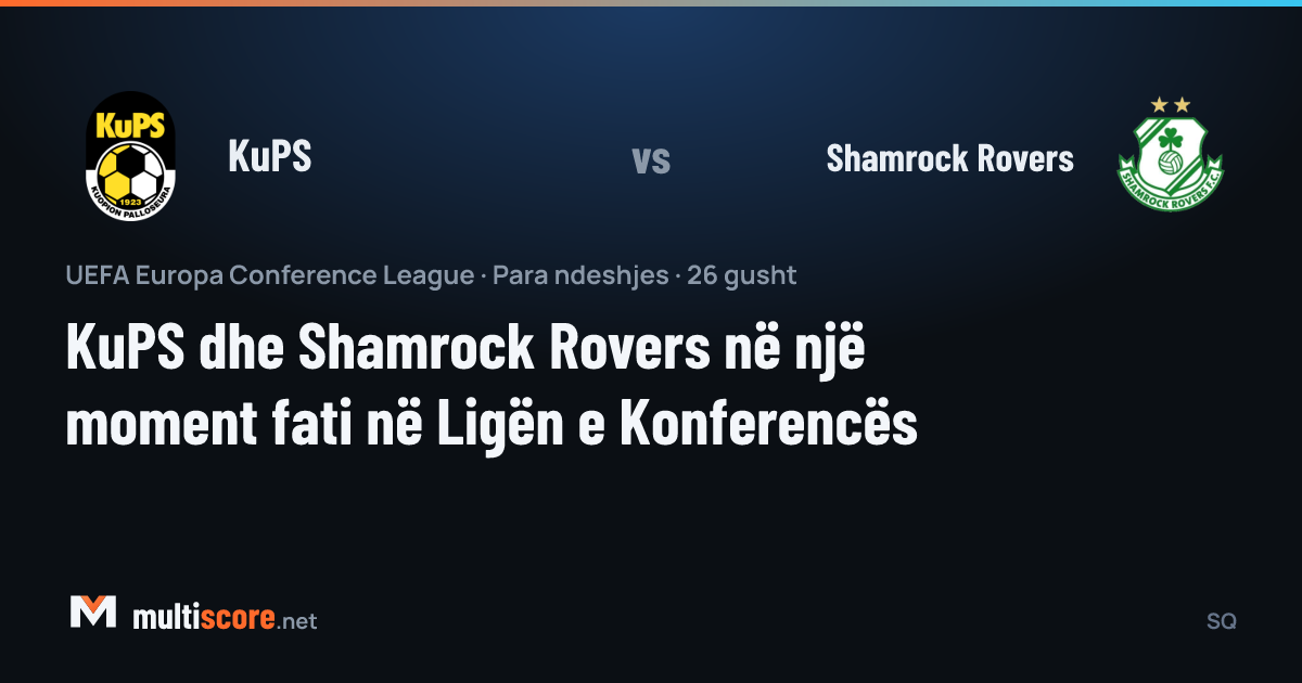KuPS - Shamrock Rovers