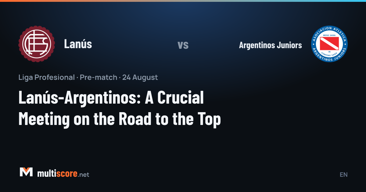 Lanús - Argentinos Juniors