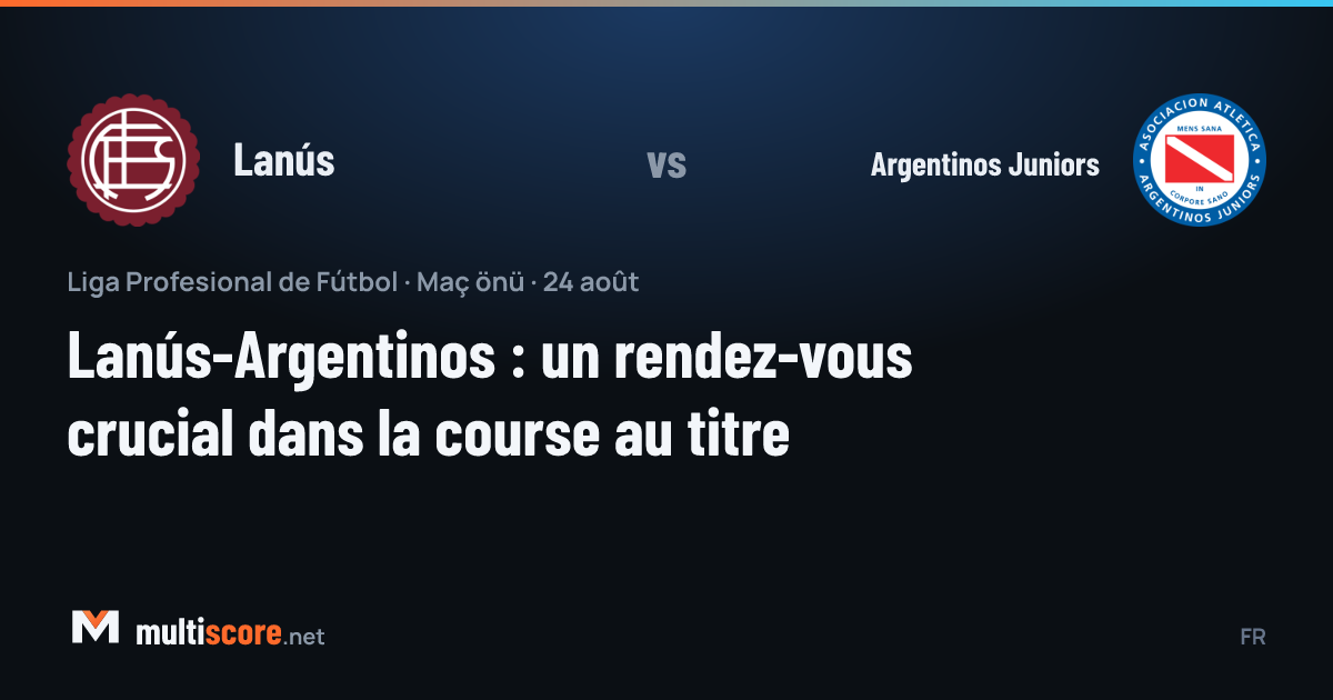 Lanús - Argentinos Juniors