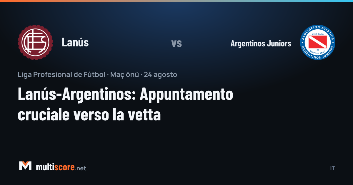 Lanús - Argentinos Juniors