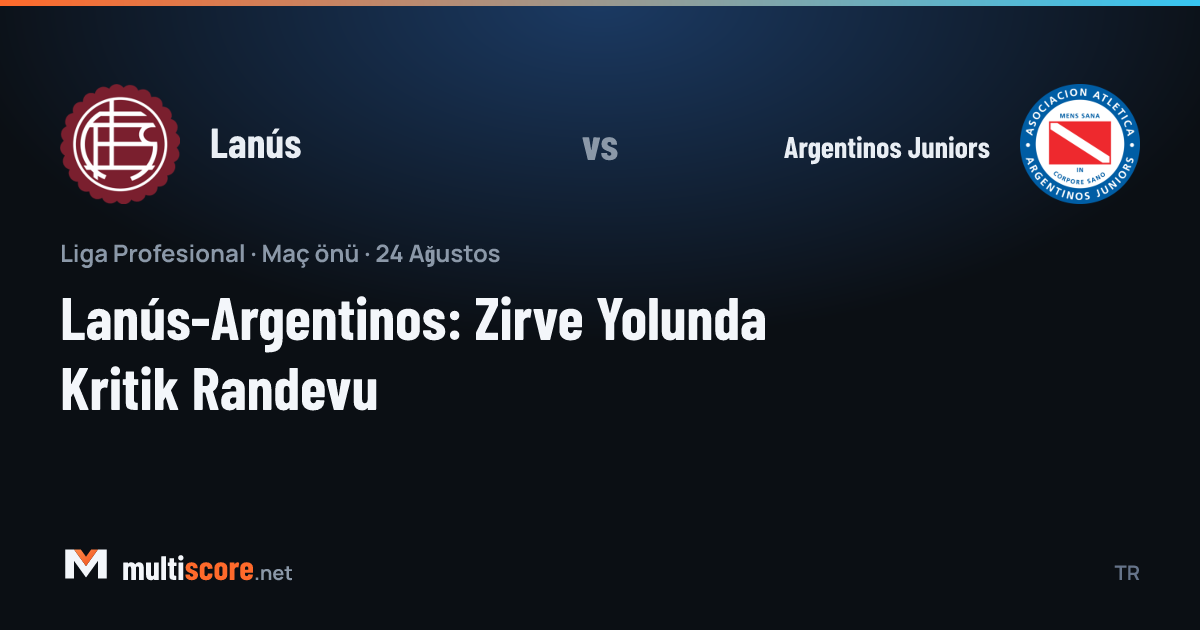 Lanús - Argentinos Juniors