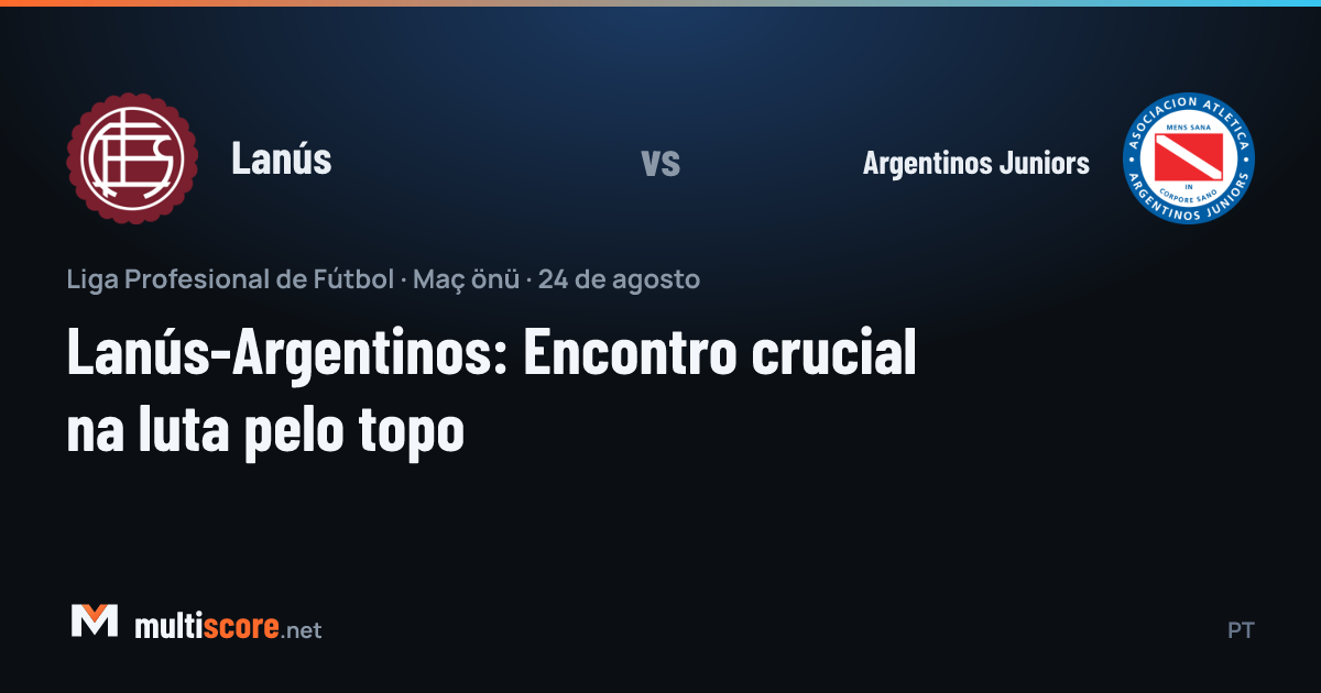 Lanús - Argentinos Juniors