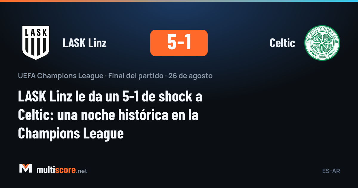 LASK Linz - Celtic
