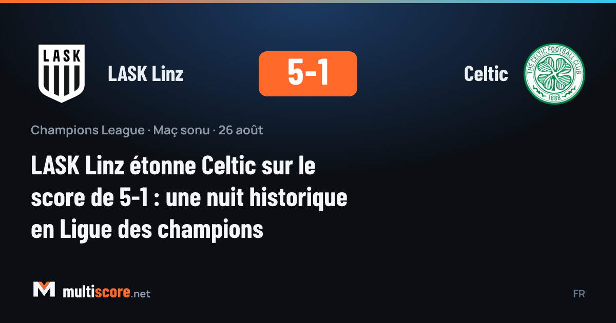 LASK Linz - Celtic