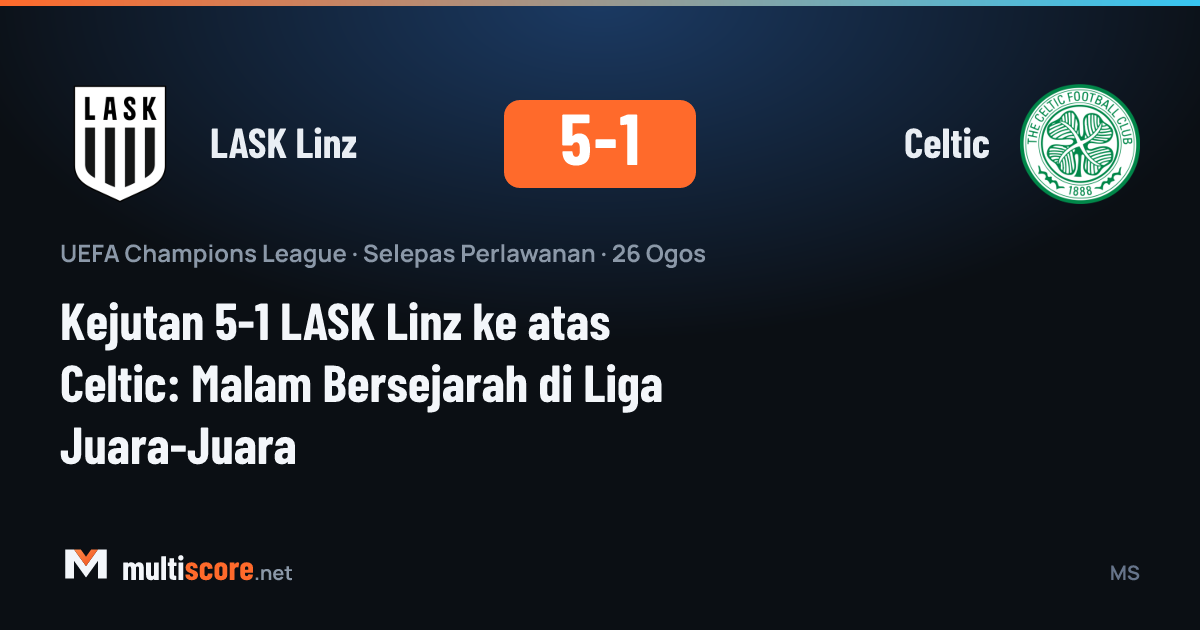 LASK Linz - Celtic