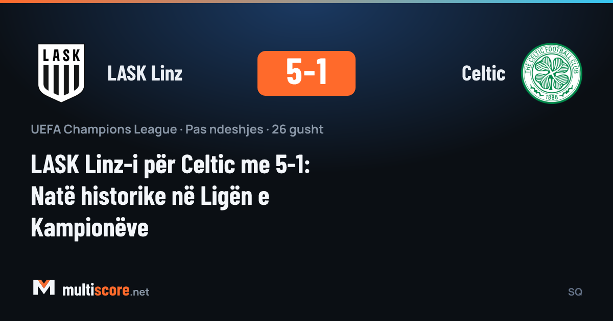 LASK Linz - Celtic