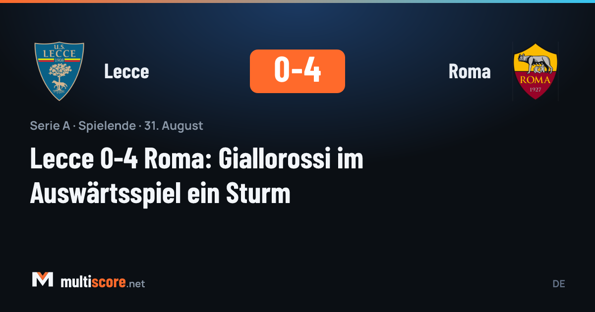 Lecce - Roma