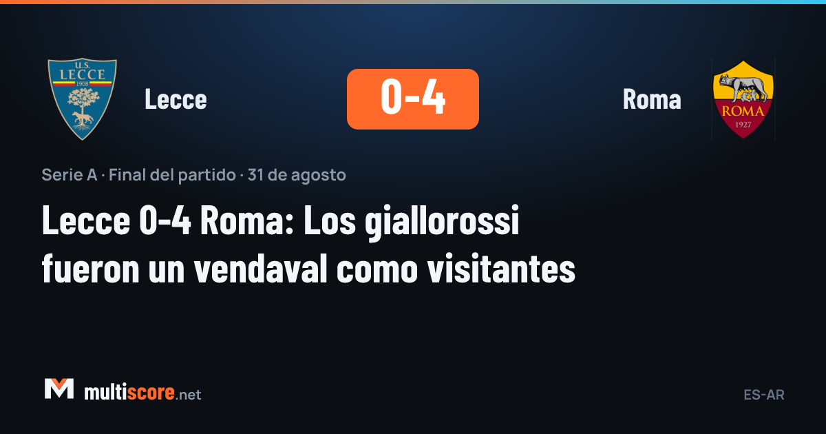 Lecce - Roma
